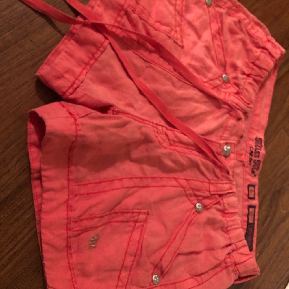 Miss me coral shorts